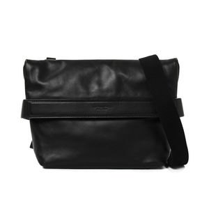 Bottega Veneta Long Shoulder Bag Black Calf